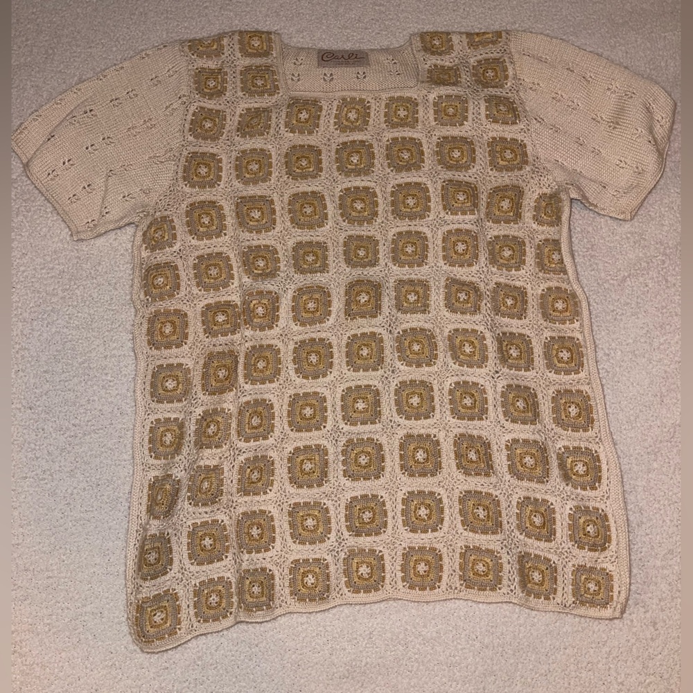 Cottage Core Knitted Top